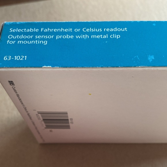 New in box indoor and outdoor thermometer. - Picture 5 of 6